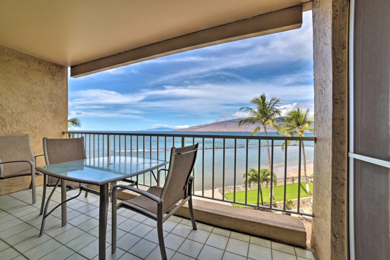 Beachfront Kihei Sanctuary With Lanai And Ocean Views! Luaran gambar