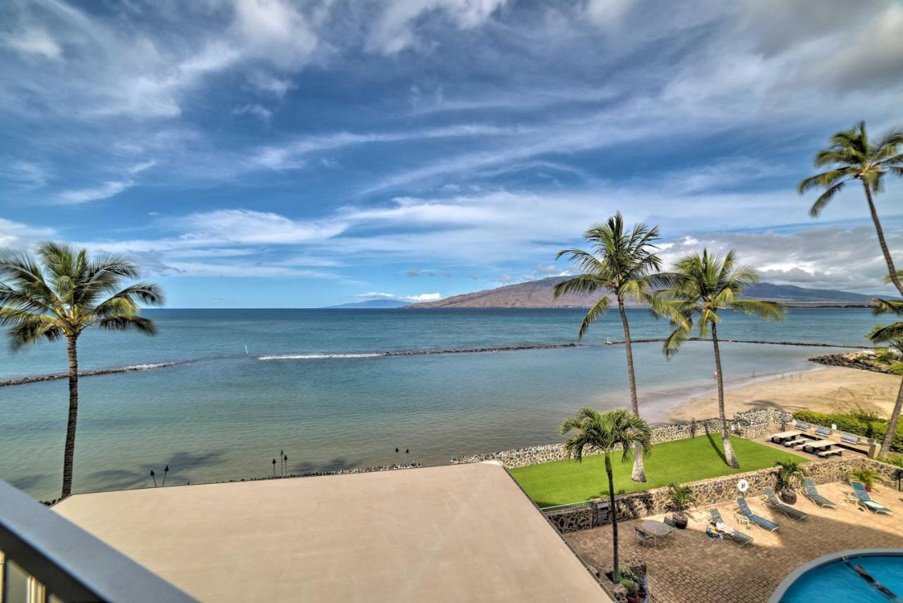 Beachfront Kihei Sanctuary With Lanai And Ocean Views! Luaran gambar