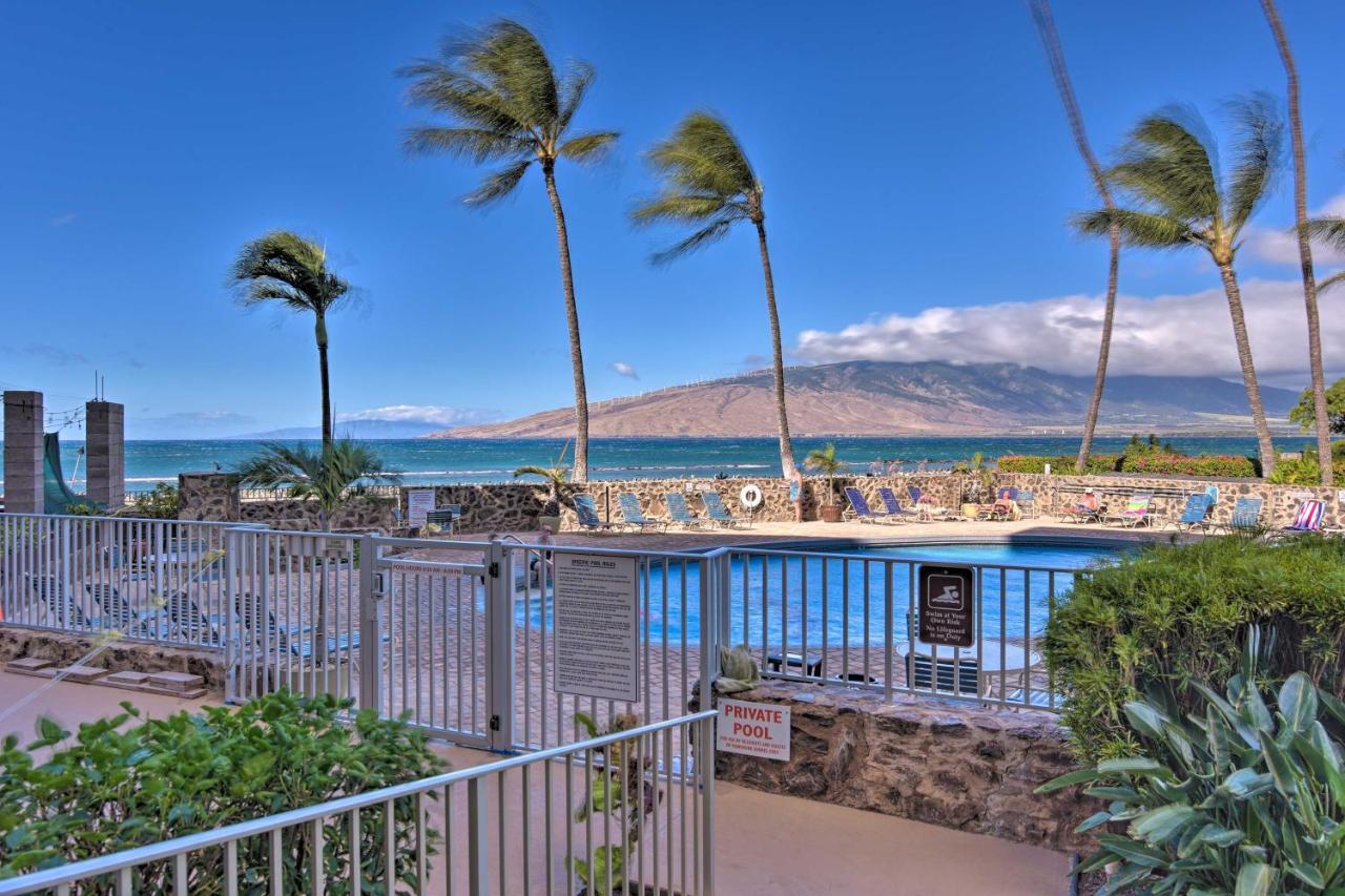 Beachfront Kihei Sanctuary With Lanai And Ocean Views! Luaran gambar