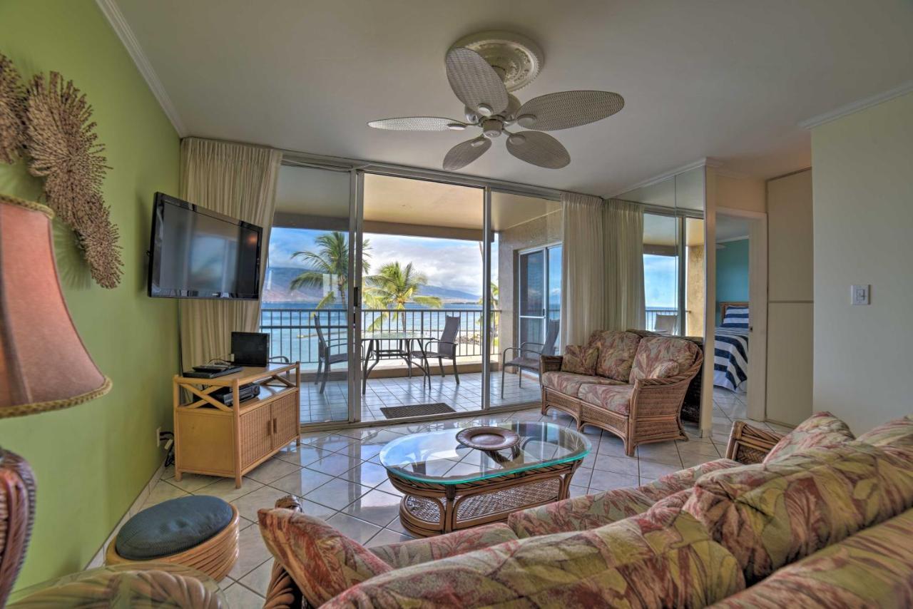 Beachfront Kihei Sanctuary With Lanai And Ocean Views! Luaran gambar