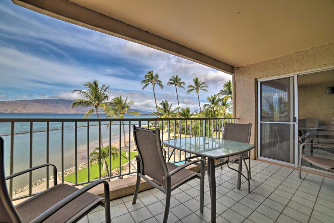 Beachfront Kihei Sanctuary With Lanai And Ocean Views! Luaran gambar